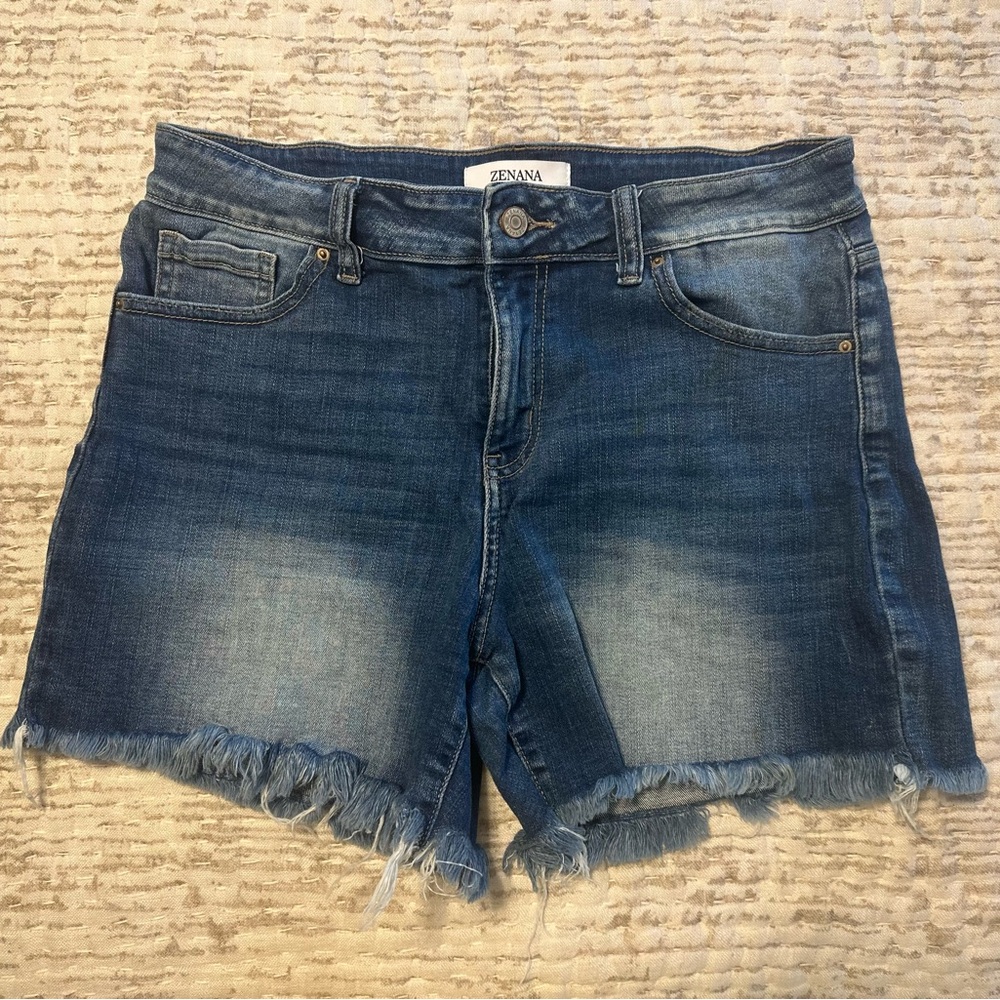 Zenana Jean Cutoffs L